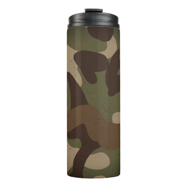 Garrafa Térmica Classic Military Camouflage Pattern (Frente)
