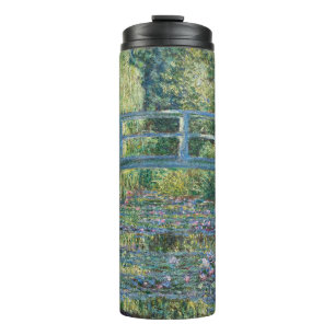Garrafa Térmica Claude Monet - Lago de Nenúfares, Harmonia Verde