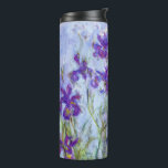 Garrafa Térmica Claude Monet - Lilac Irises / Iris Mauves<br><div class="desc">Lilac Irises / Iris Mauves - Claude Monet,  1914-1917</div>