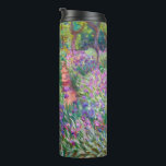 Garrafa Térmica Claude Monet - O Jardim Íris de Giverny<br><div class="desc">Jardim Íris em Giverny / Jardim do Artista em Giverny - Claude Monet,  1899-1900</div>
