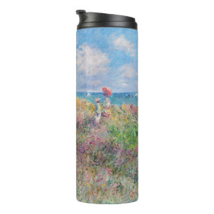 Garrafa Térmica Claude Monet - Passeio na Falésia em Pourville