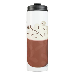 Garrafa Térmica Clima quente com cacau
