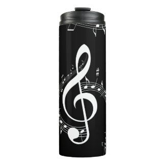 Garrafa Térmica Climacic G Clef Music Black