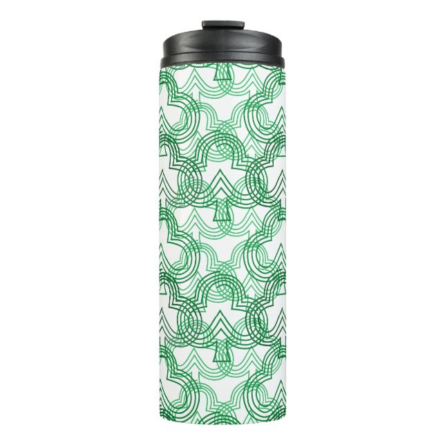 Garrafa Térmica Clovers de três folhas (Frente)