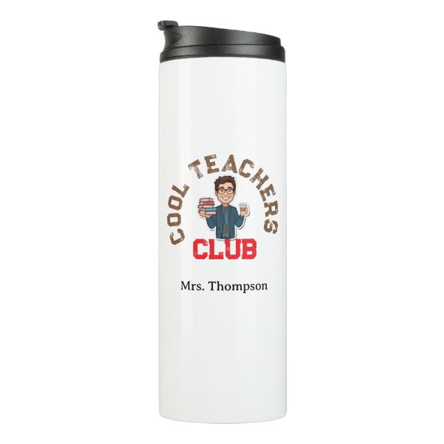 Garrafa Térmica CLUBE de Professores Incríveis Caneca Térmica Prof (Rotação à direita)