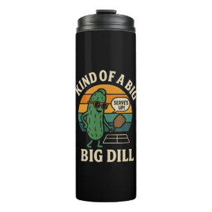 Garrafa Térmica Clube Social de Pickleball Engraçado Big Dill
