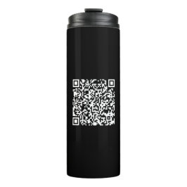 Garrafa Térmica Código QR Criado instantaneamente (digitando seu U