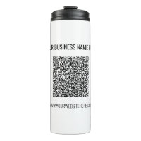 Código QR e Texto Personalizado Professional Moder