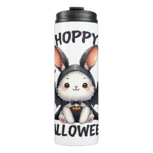 Garrafa Térmica Coelho Coelho do Halloween Hoppy