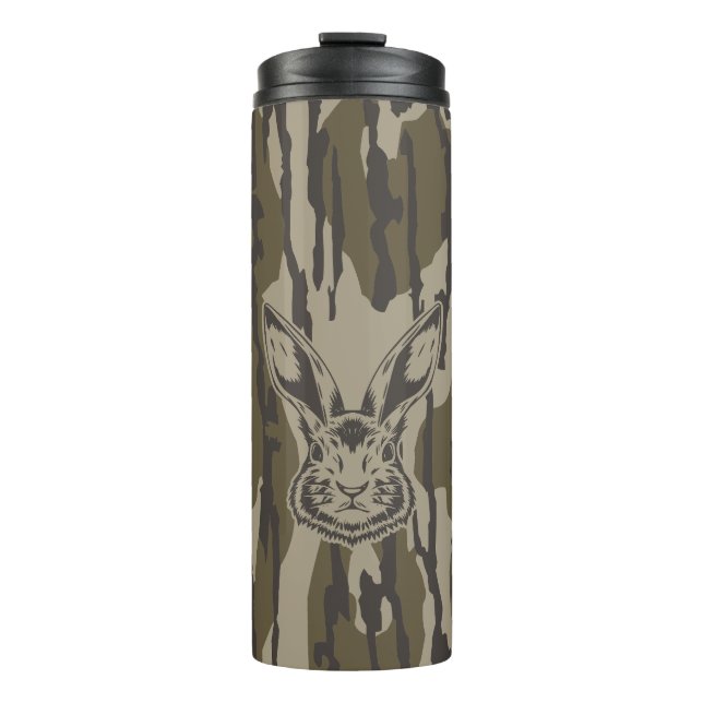 Garrafa Térmica Coelho de Camo de Caça Bottomland (Frente)