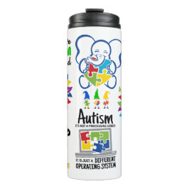 Garrafa Térmica Colagem de Apoio ao Autismo