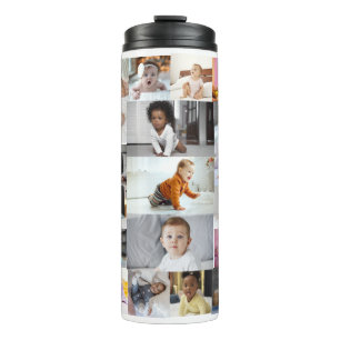 Garrafa Térmica Colagem de Fotografias do Design 19