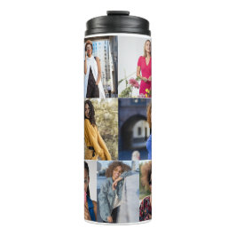 Garrafa Térmica Colagem de Fotografias do Design 7