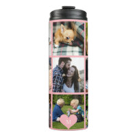 Colagem de fotos monograma personalizado moderno r
