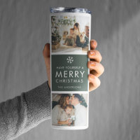 Colagem Moderna “Feliz Natal” com Múltiplas Fotos