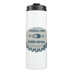 Garrafa Térmica Colar Primeiro, Depois Abrir