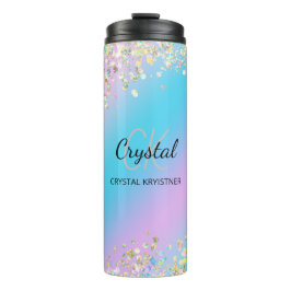 Garrafa Térmica Coleta Holográfica Moderna