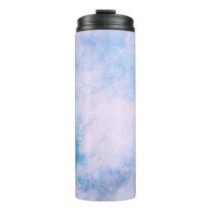Garrafa Térmica Coloração d'água abstrato de arte em segundo pl