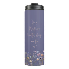 Garrafa Térmica Colorida Watercolor