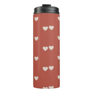 Garrafa Térmica COM DESIGN DE CORAÇÃO 