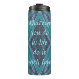 Garrafa Térmica Com o Love Tumbler