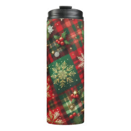 Garrafa Térmica Com tema de Natal