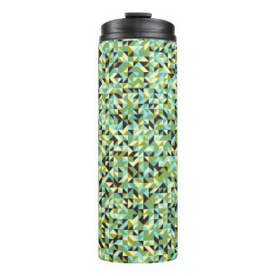 Garrafa Térmica Computação gerativa de padrão geométrico abstrato