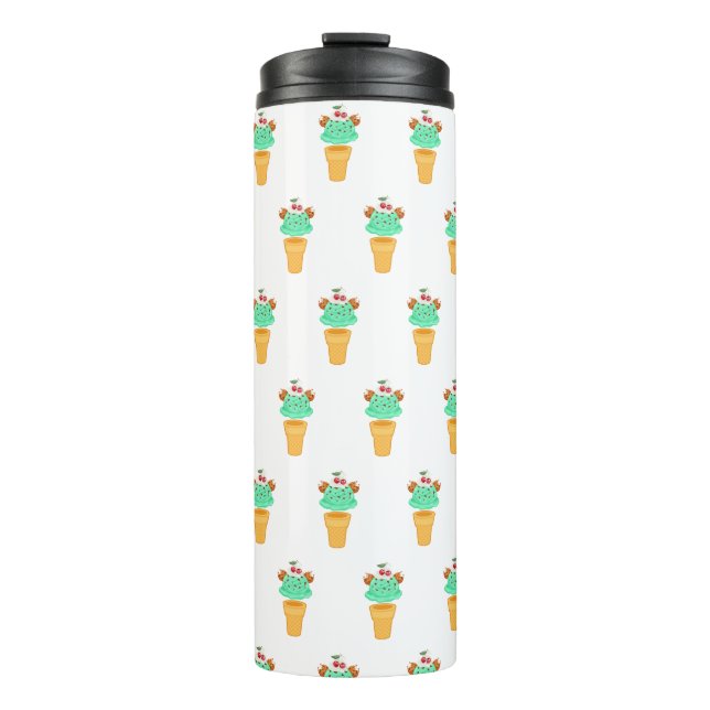 Garrafa Térmica cone sorvete (Frente)