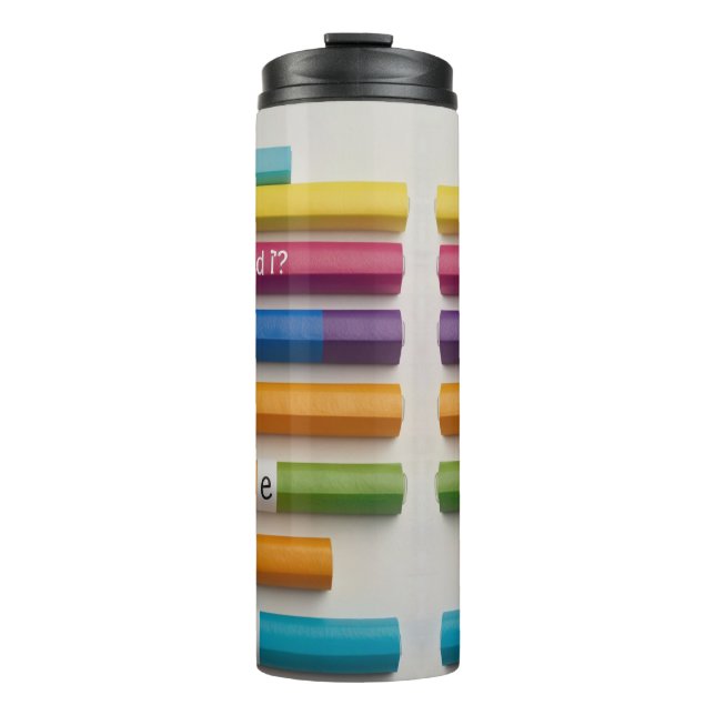 Garrafa Térmica Conotação espiritual e Cósmica (Frente)