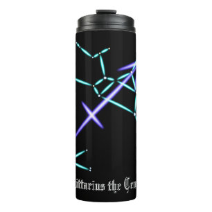 Garrafa Térmica Constelação Zodiac Sagittarius Tumbler Térmico