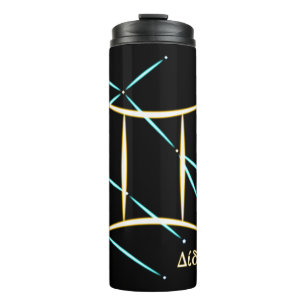 Garrafa Térmica Constelação Zodíaco Gemini Tumbler Térmico