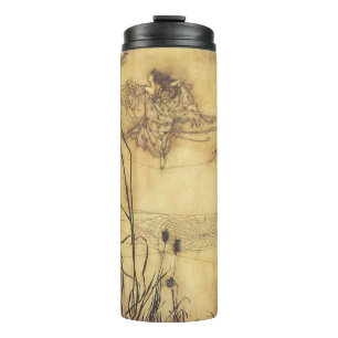 Garrafa Térmica Conto de Fadas Vintage, Equilibrista da Fada por R