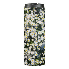 Garrafa Térmica Copo de Aço Inox Daisy Meadow