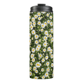 Garrafa Térmica Copo de Aço Inox Daisy Meadow