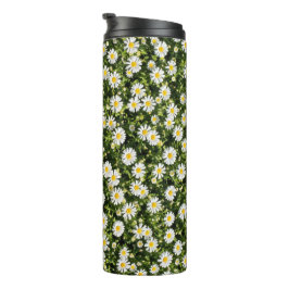 Garrafa Térmica Copo de Aço Inox Daisy Meadow