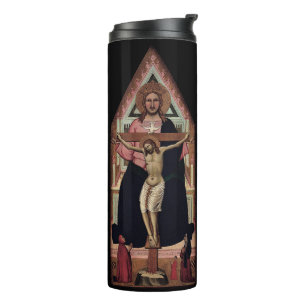 Garrafa Térmica Copo de arte religiosa “A Trindade”