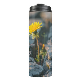 Garrafa Térmica Copo de Viagem Isolado Resiliente Dandelion