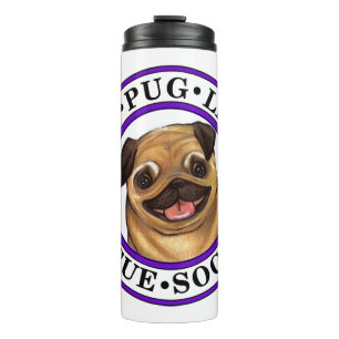 Garrafa Térmica Copo isolado vida do Pug de AZ