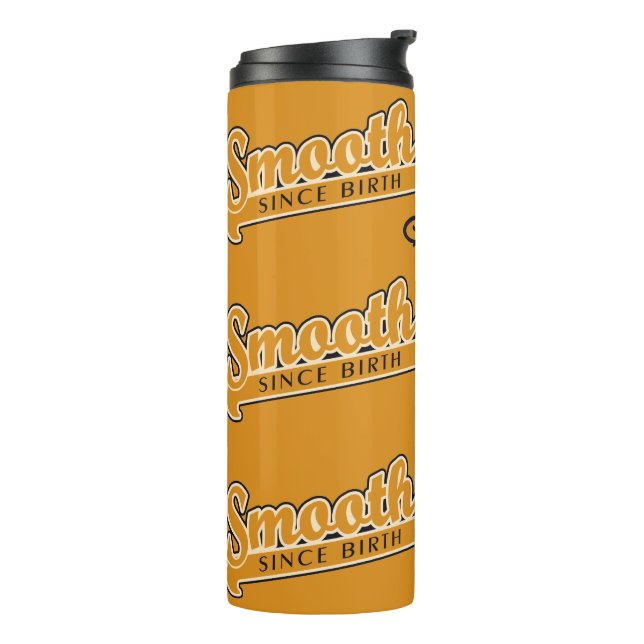 Garrafa Térmica Copo personalizado com nome SMOOTH (Giro à esquerda)