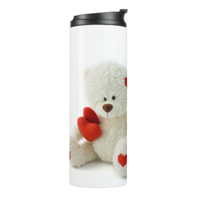 Garrafa Térmica Copo personalizado Love Teddy (Giro à esquerda)