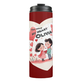 Garrafa Térmica Copo Térmico amor
