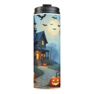 Garrafa Térmica Copo Térmico Assustador de Halloween