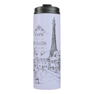 Garrafa Térmica Copo Térmico Cafe Paris