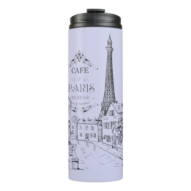 Garrafa Térmica Copo Térmico Cafe Paris (Frente)