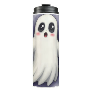 Garrafa Térmica Copo Térmico de Halloween Fantasma Assustador