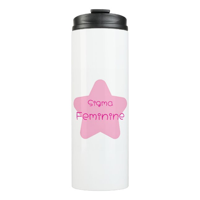 Garrafa Térmica Copo Térmico Feminino Sigma (Frente)