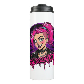 Garrafa Térmica Copo Térmico Gloomkitty