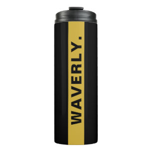 Garrafa Térmica Copo Térmico Preto Elegante com Nome Personalizado
