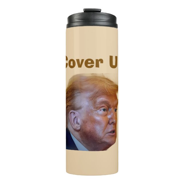 Garrafa Térmica Copo Térmico Trump/Cobertura (Frente)