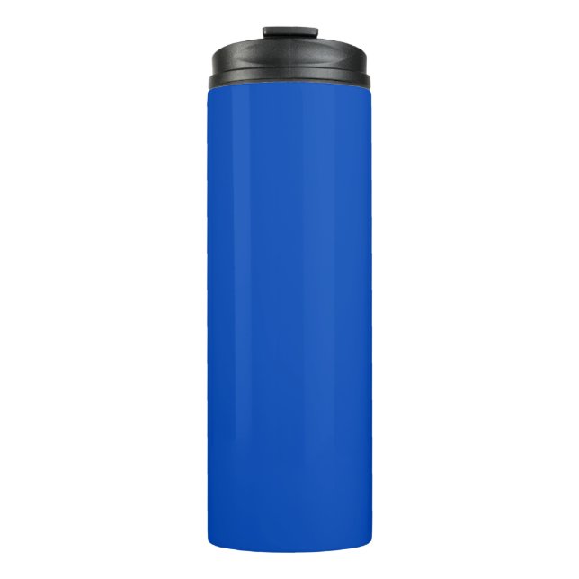 Garrafa Térmica Cor da chave croma azul (Frente)